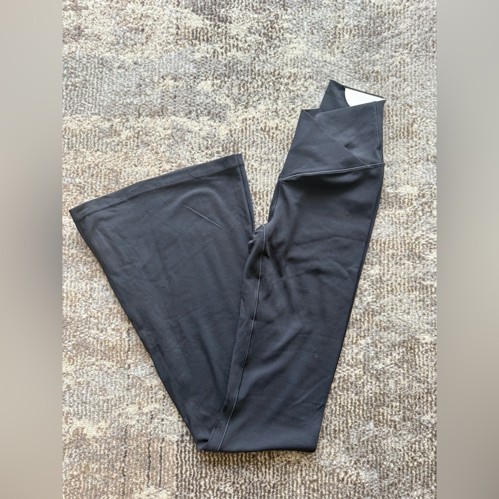 Aerie Black Flared Yoga Pants